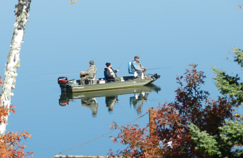 Fishing at Schatzi's 4 Seasons Resort.