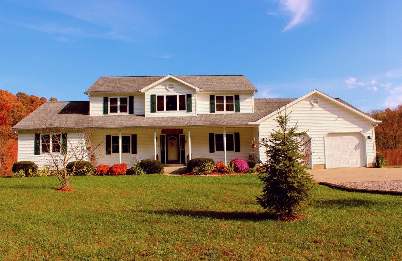 Exterior view of Grand Tara Lodge.