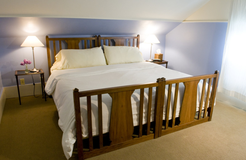 Guest bedroom at Inn On Columbia.