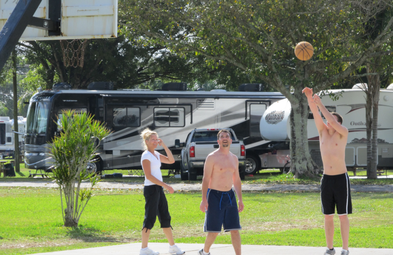 Basketball at Miami Everglades.