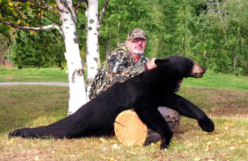 Hunting at Bay Wolf Camp.