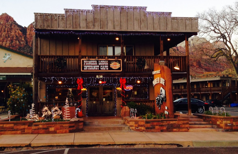 Exterior view of Pioneer Lodge.