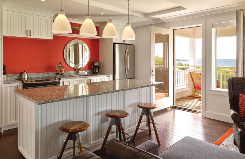 Guest kitchen at Inn by the Sea.