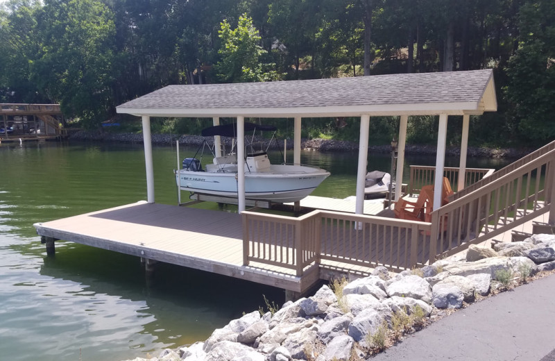 Rental dock at Mariners Landing.