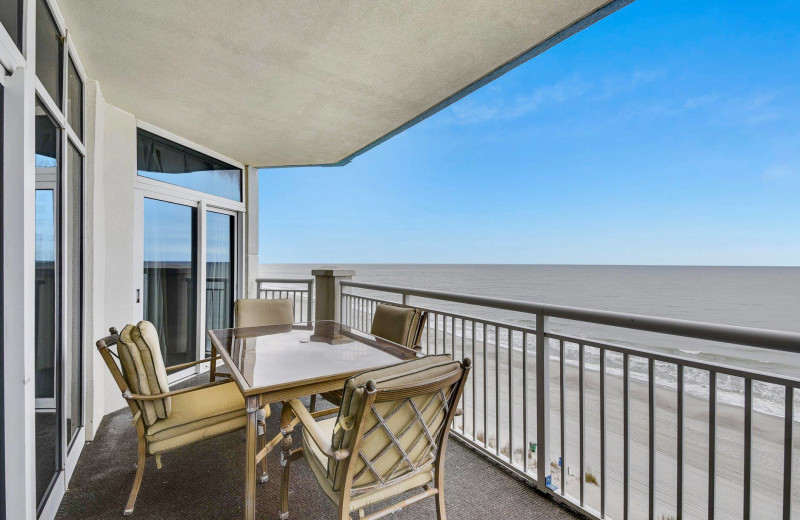 Rental balcony at Condominium Rental Services.