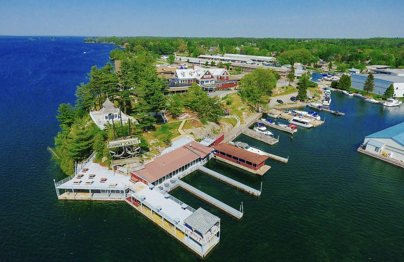 Exterior view of Bonnie Castle Resort.