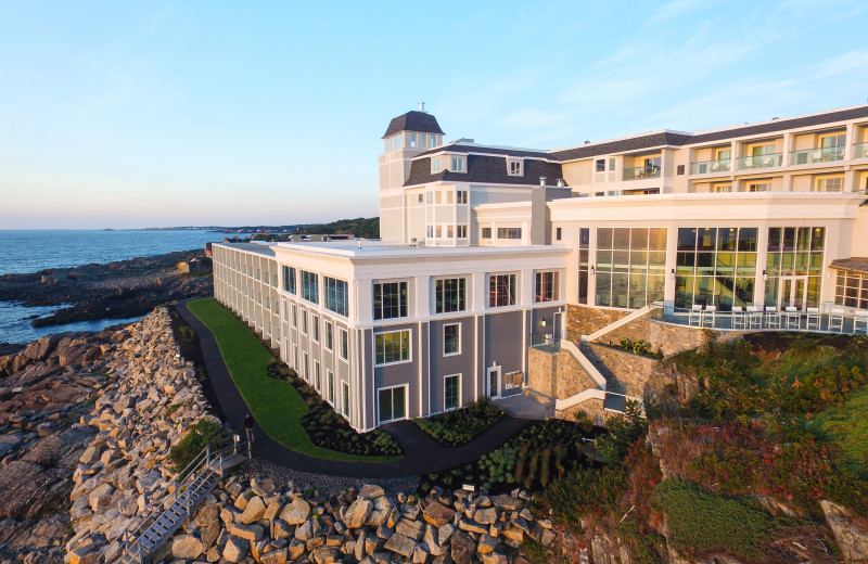 Exterior view of Cliff House Maine.