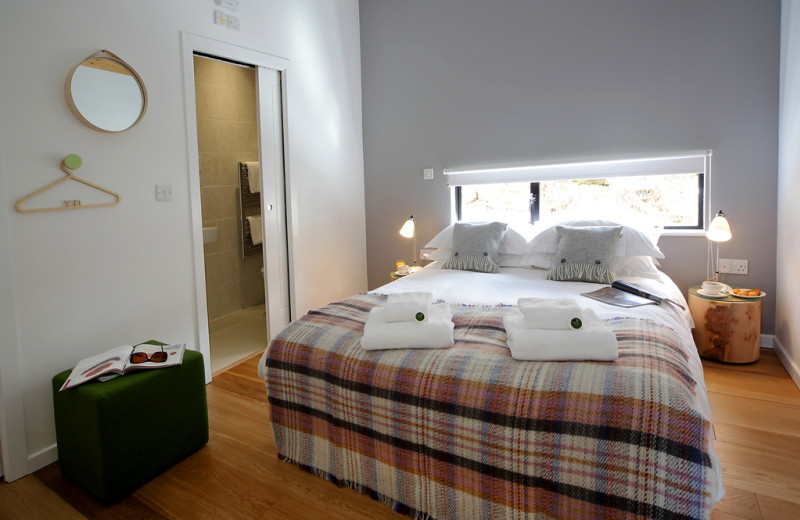 Cottage bedroom at Yorkshire Dales.