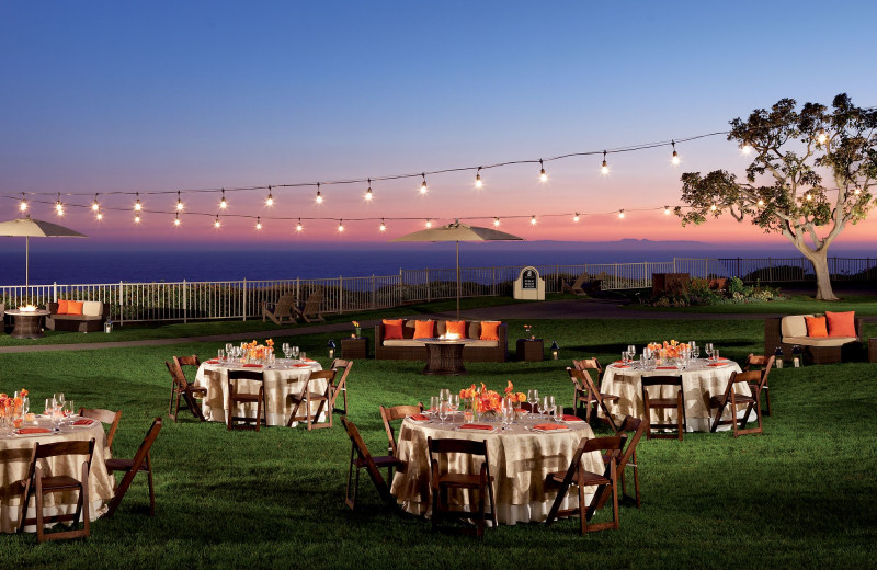 Wedding reception at The Ritz-Carlton, Laguna Niguel.