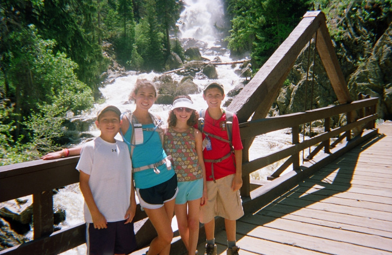 Family at The Porches of Steamboat.