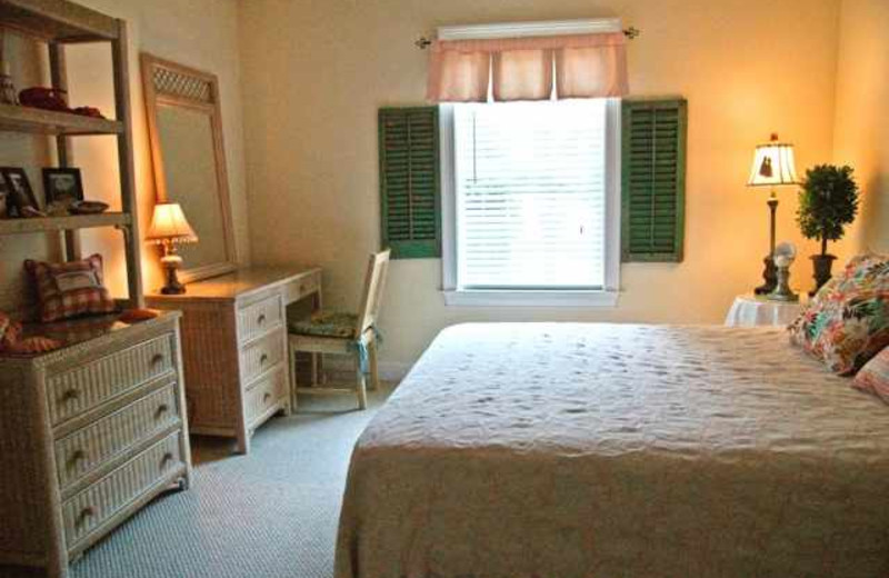 Rental bedroom at Real Escapes Properties.