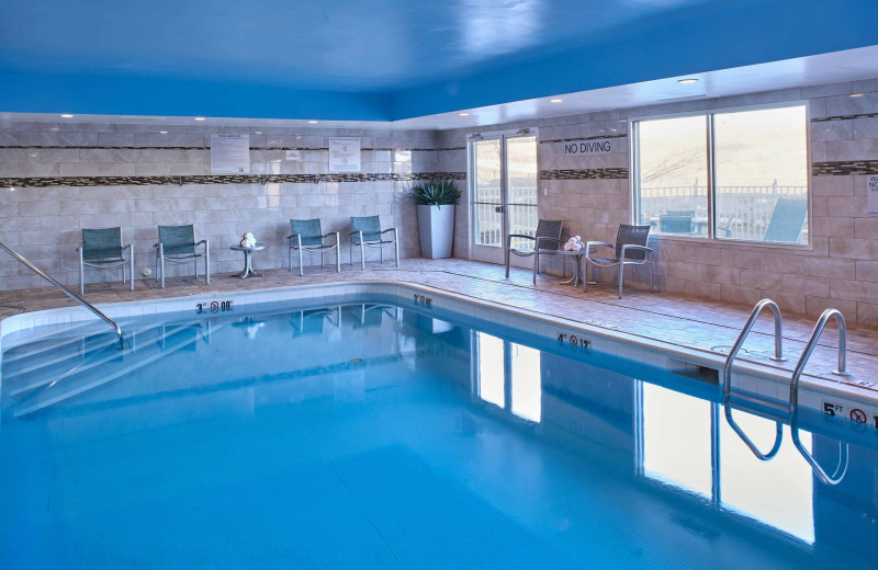 Indoor pool at Fairfield Inn Kalamazoo West.