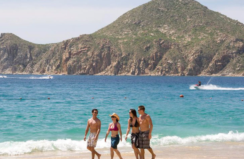 Walk Along the Beach at Pueblo Bonito Los Cabos