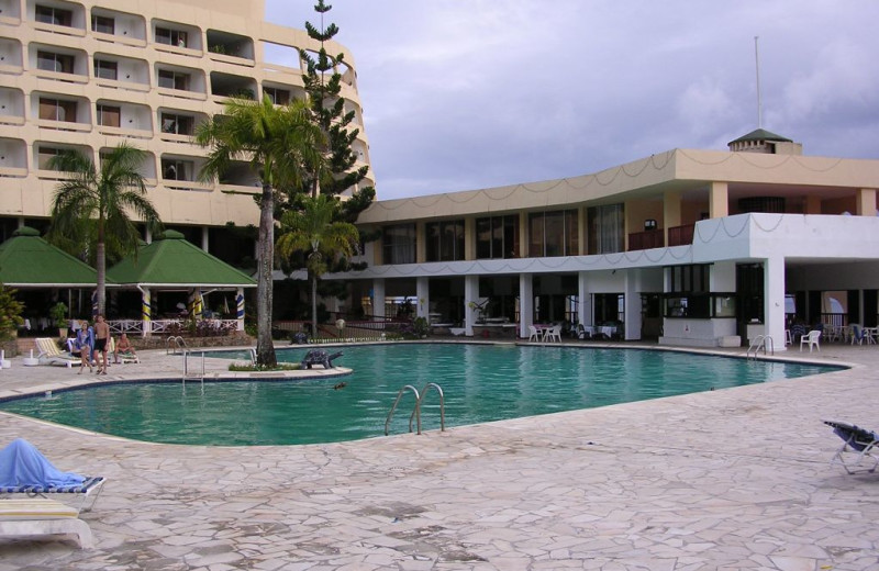 Exterior view of Berjaya Mahe Beach Resort.