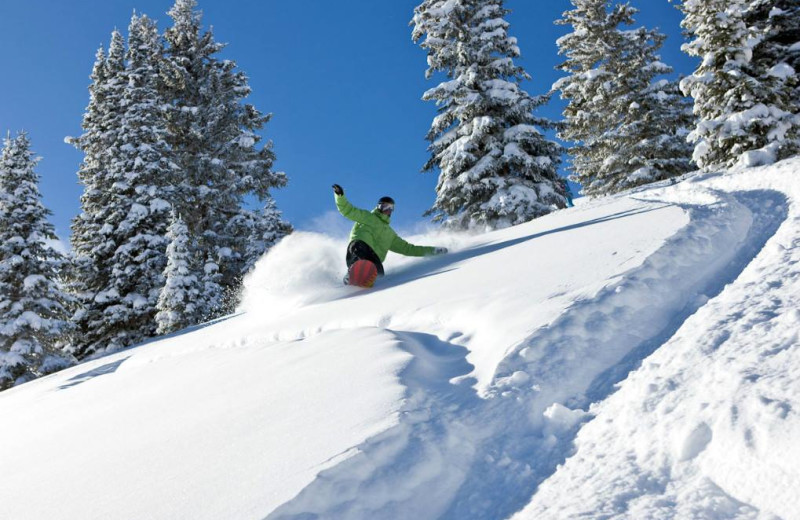 Skiing at Vail Racquet Club.