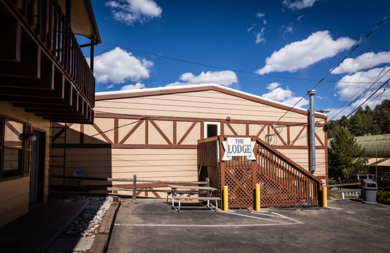 Exterior view of Indian Hot Springs.