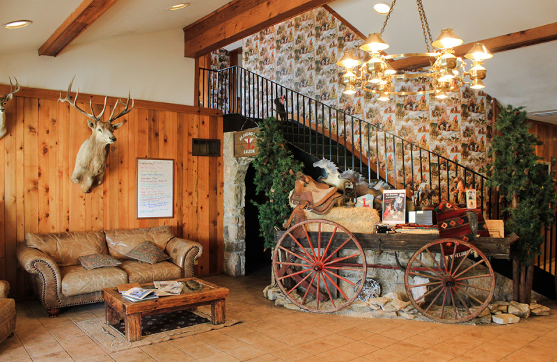 Lobby at Flying L Hill Country Resort & Conference Center.