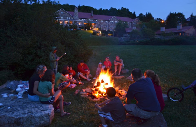 Campfires at Mountain Lake Hotel