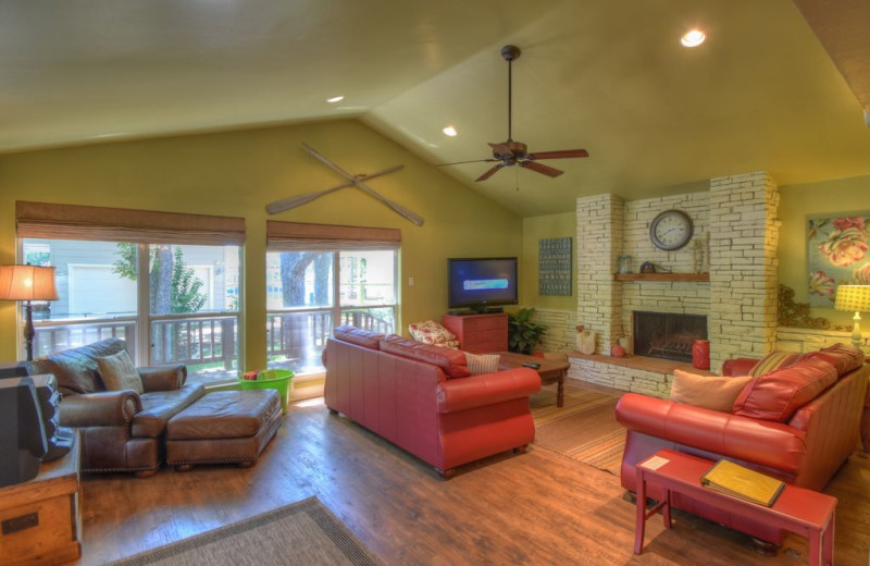 Living room at Summer Cove.