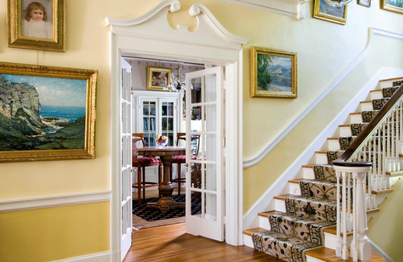 Stairs at Juniper Hill B&B.