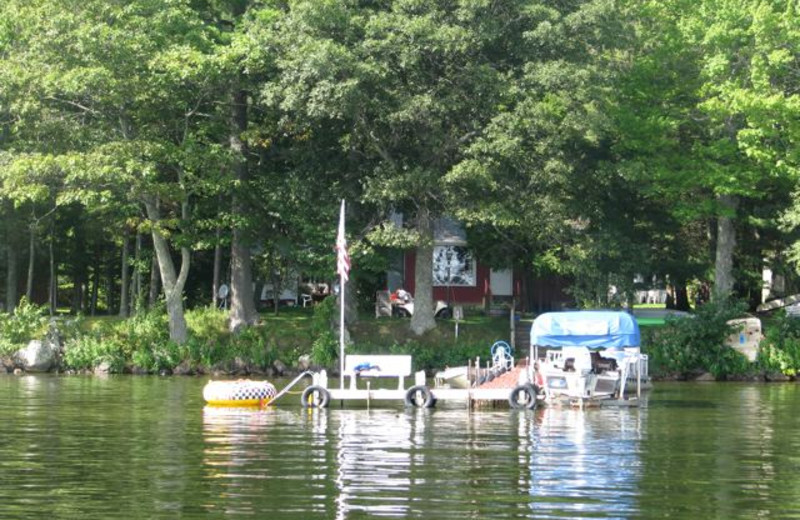 Exterior view of Radtke's Sabinois Point Resort.