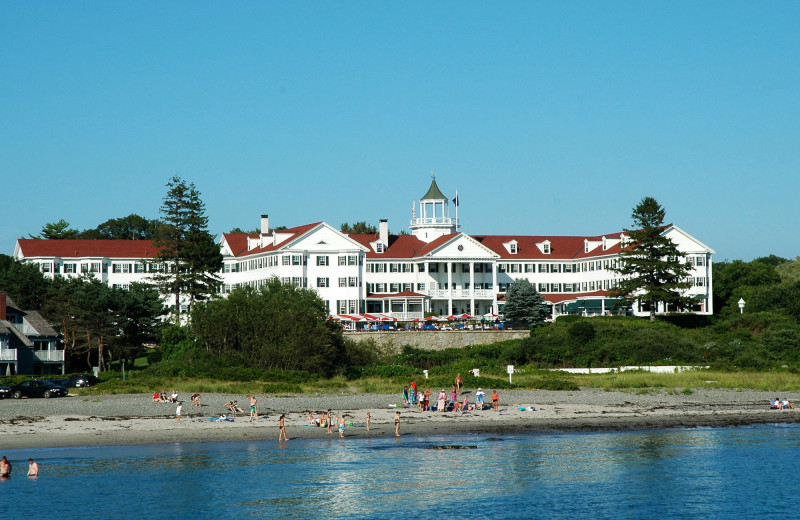 Exterior view of The Colony Hotel.