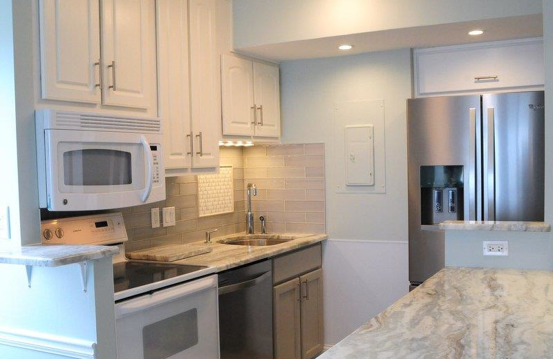 Rental kitchen at Dolphin Run Condominium Association. Inc.