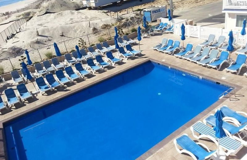 Outdoor pool at The White Sands Oceanfront Resort & Spa.