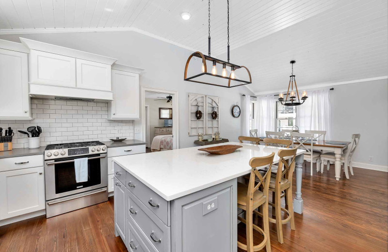 Kitchen at Real Escapes Properties - Landfall Cottage.