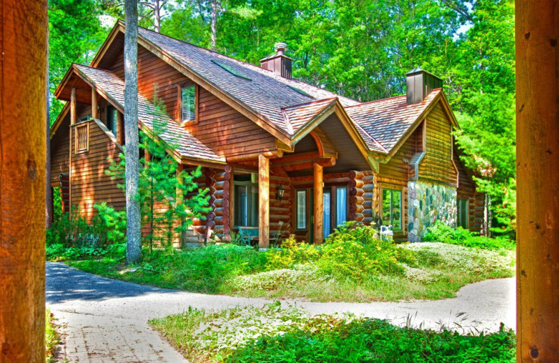 Guest cottage at Garland Lodge & Resort.