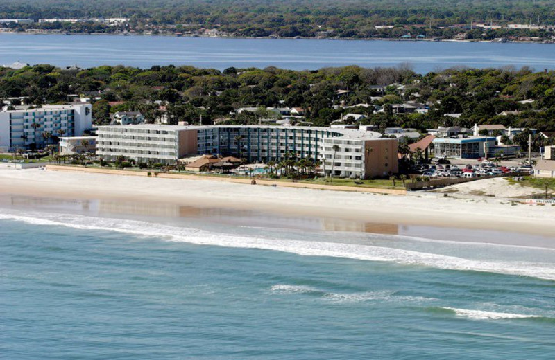 Aerial View of Hawaiian Inn
