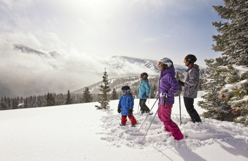 Skiing near No Moosin' Around Lodging Services.
