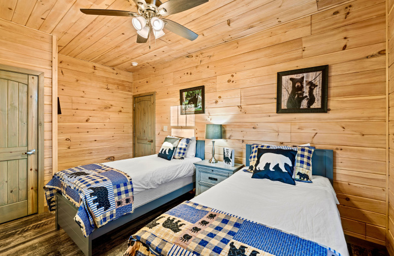 Bedroom at American Patriot Getaways - Sugar Bear.