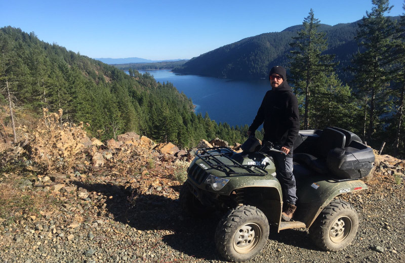 ATV at Wood Mountain Lodge.