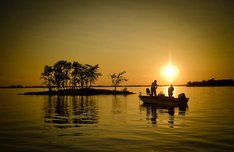 Fishing at Kabetogama Lake Association.