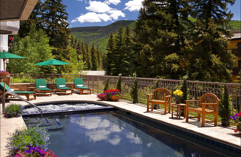 Rental pool at Vail Rentals by Owner.