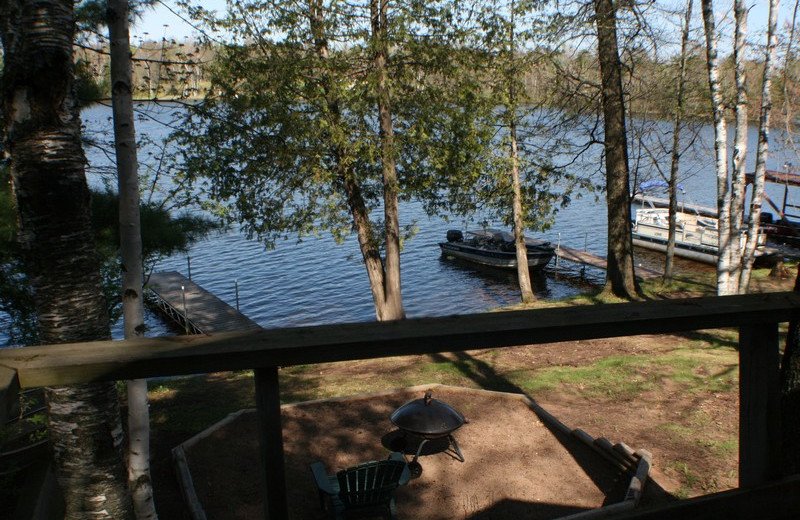 Lake view at Bay Park Resort and Campground.