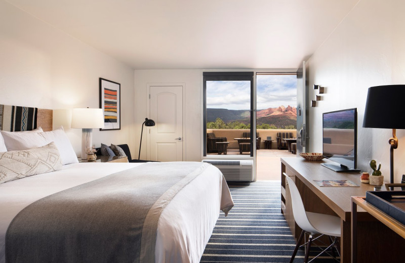 Guest room at Sky Rock Inn of Sedona.