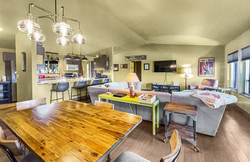 Rental interior at Sisters Vacation Rentals.