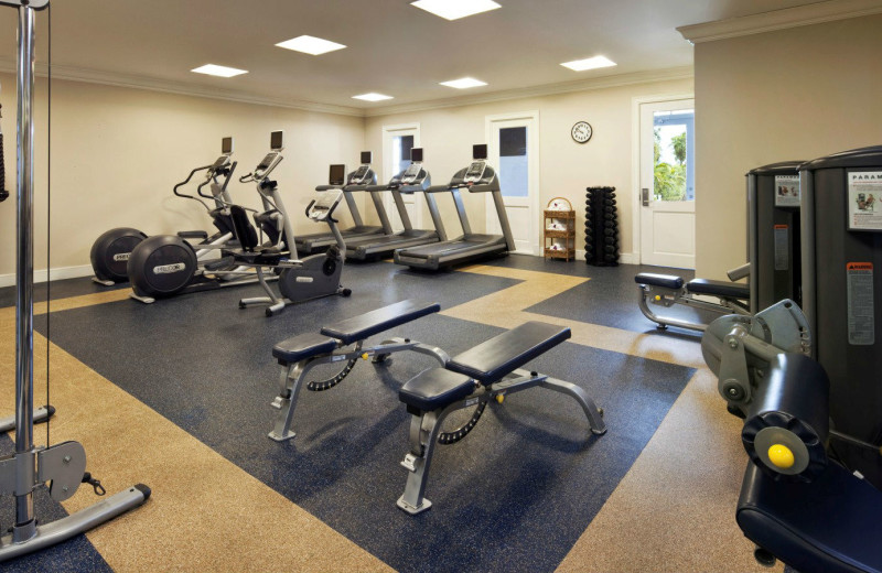 Fitness room at Sunset Key Guest Cottages, a Luxury Collection Resort.