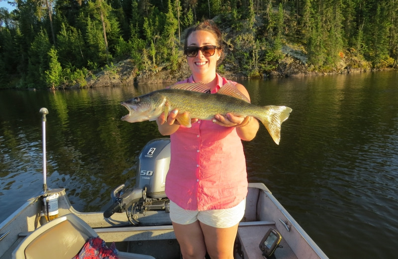 Fishing at Clark's Resorts & Outposts.