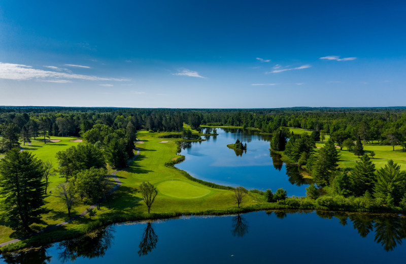 Golf course at Garland Lodge and Resort.