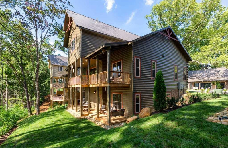 Exterior view of Big Cabins.