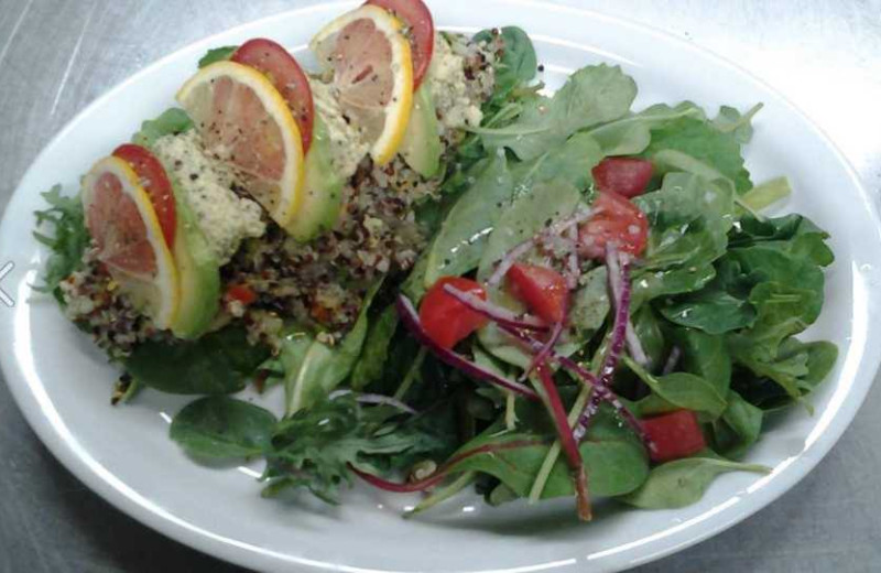 Salad at Strawhouse Resorts.