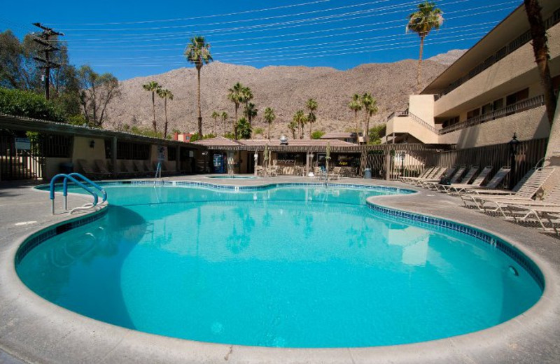 Outdoor pool at Vagabond Inn Palm Springs.