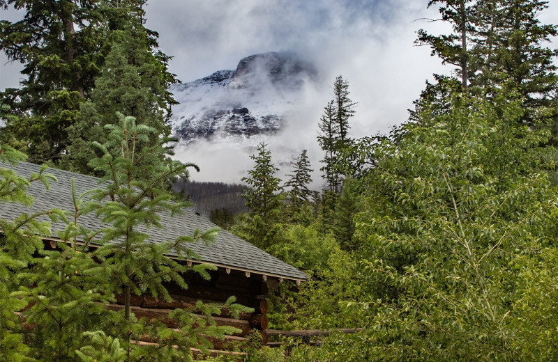 Cabin at Crossed Sabres Ranch.