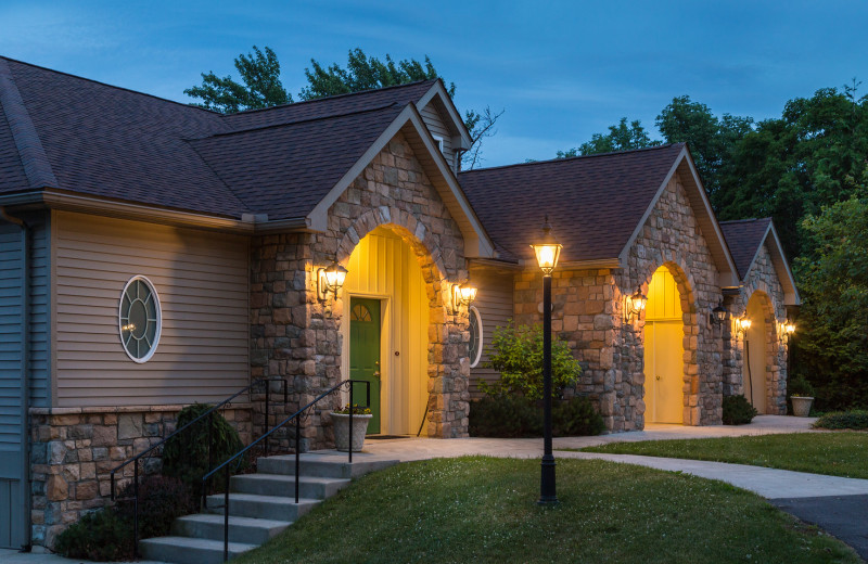 Exterior view of The French Manor Inn and Spa.