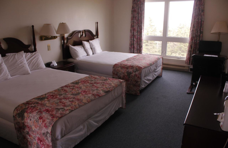 Guest room at Brier Island Lodge and Resort.