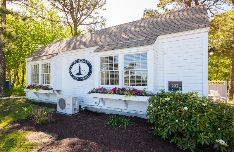 Cottage exterior at The Club at New Seabury.