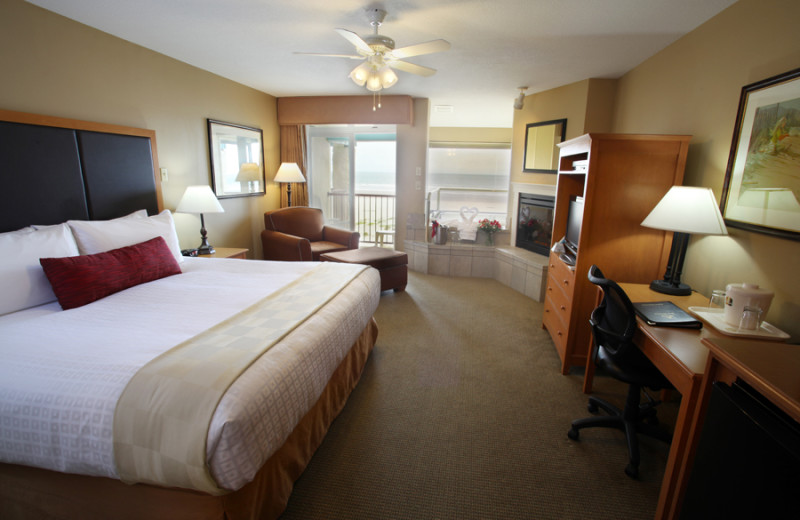 Guest room at Ocean View Resort.